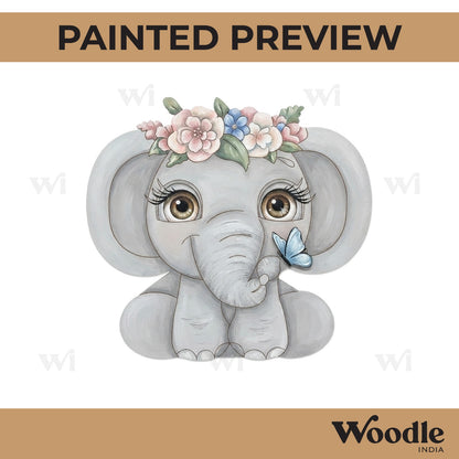 Elephant Pre Marked MDF Design 6
