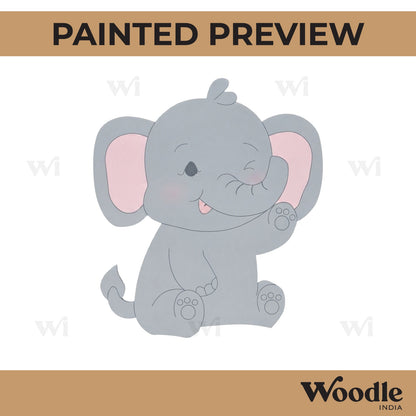 Elephant Pre Marked MDF Design 9