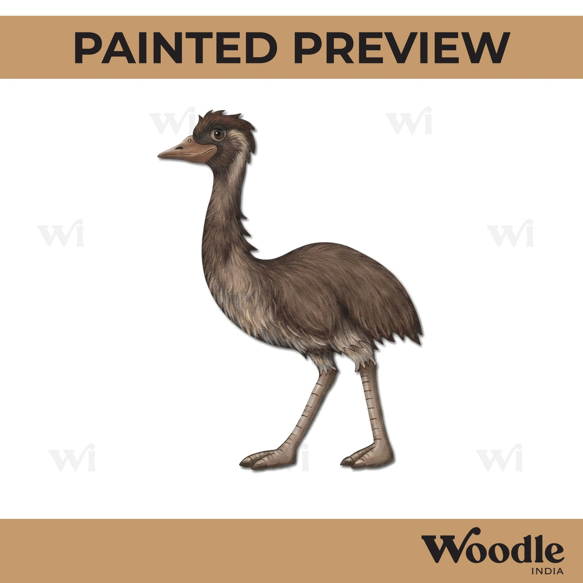 Emu Pre Marked MDF Design 1