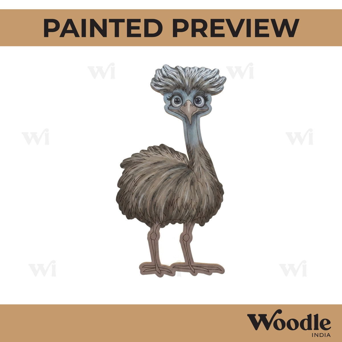 Emu Pre Marked MDF Design 2