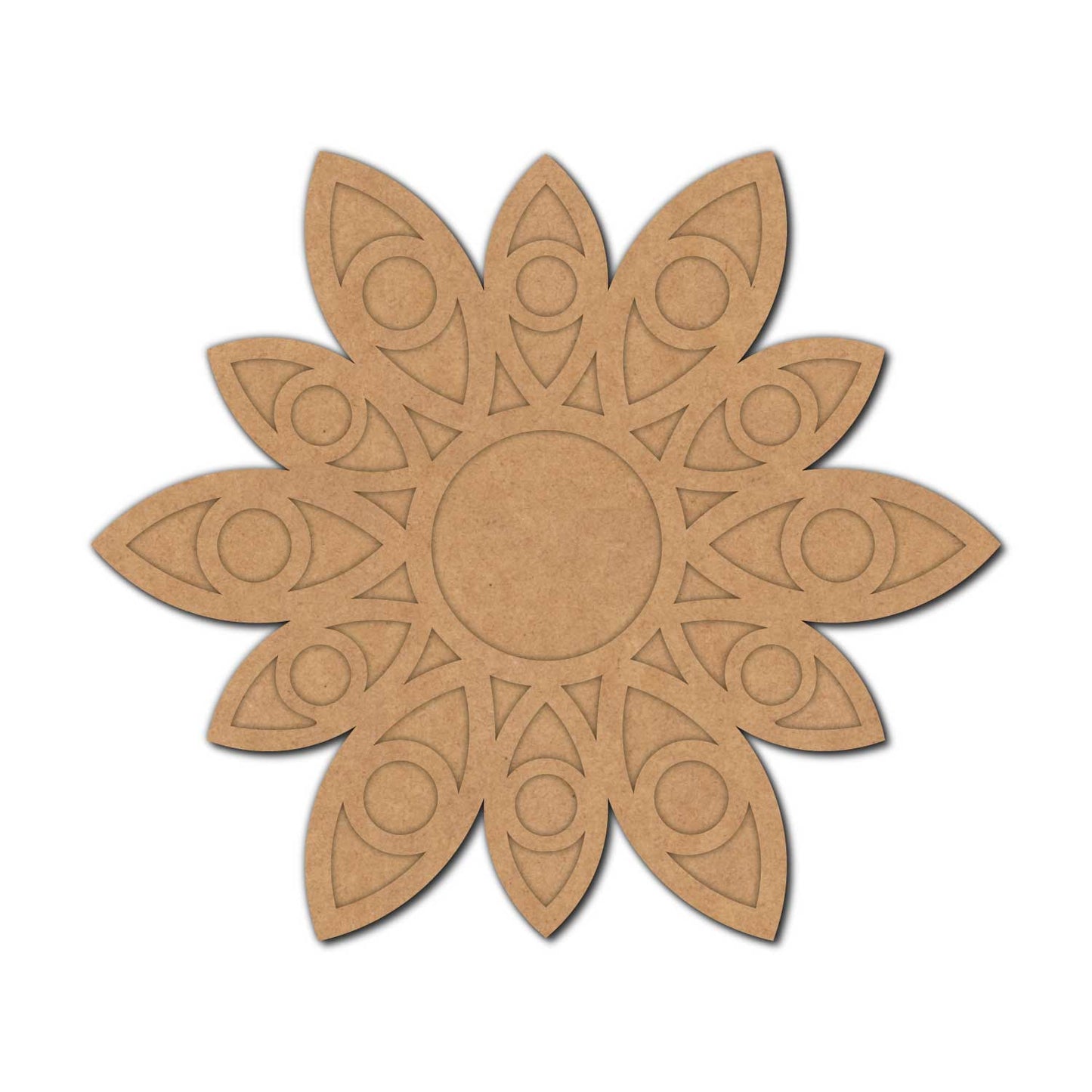 Evil Eye Diya Tealight Holder MDF Design 1