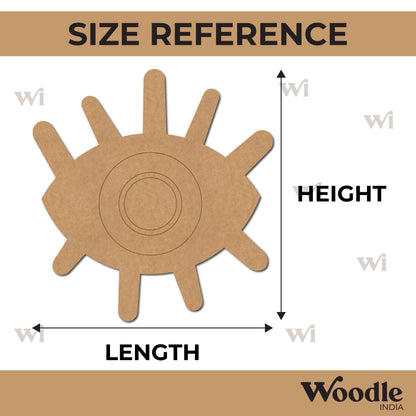 Evil Eye Pre Marked MDF Design 1