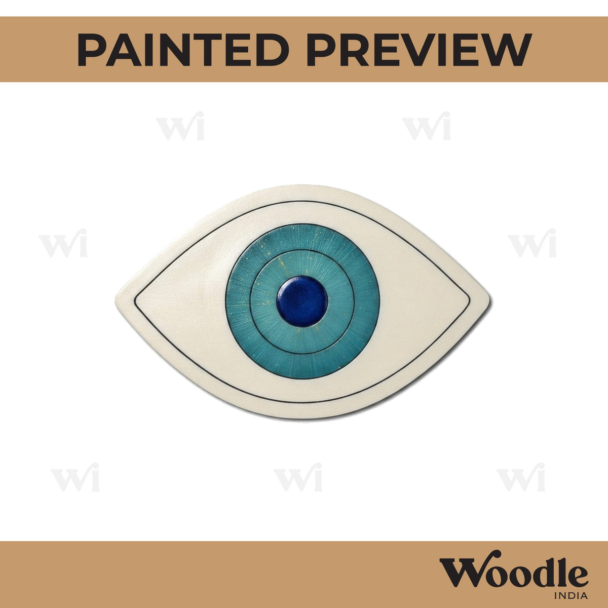 Evil Eye Pre Marked MDF Design 2