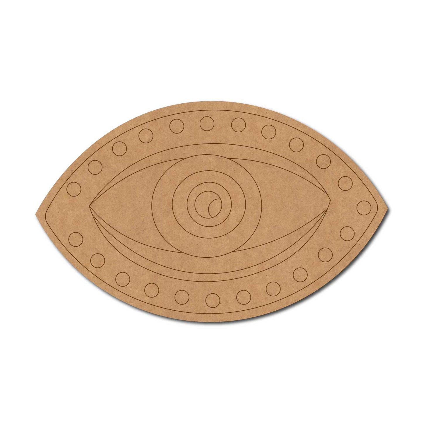Evil Eye Pre Marked MDF Design 3