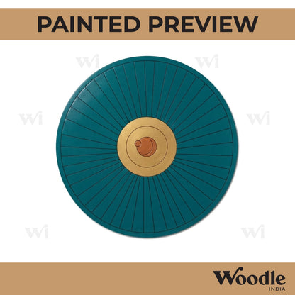 Evil Eye Pre Marked Round MDF Design 1