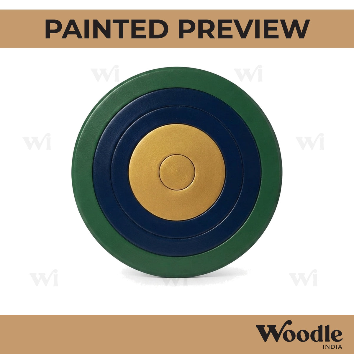 Evil Eye Pre Marked Round MDF Design 7