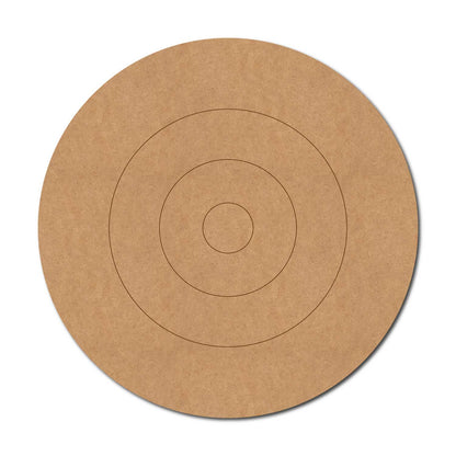 Evil Eye Pre Marked Round MDF Design 8