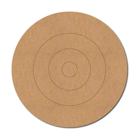 Evil Eye Pre Marked Round MDF Design 8