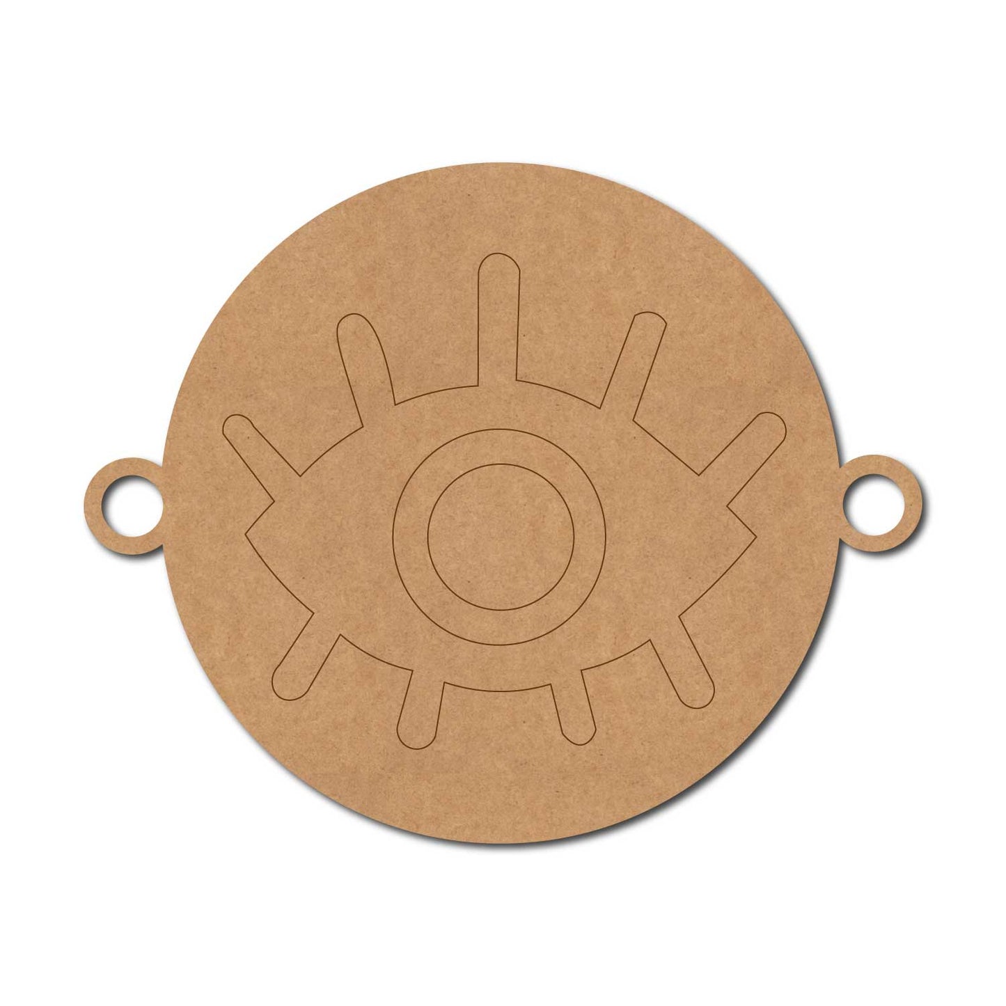 Evil Eye Rakhi Pre Marked MDF Design 1