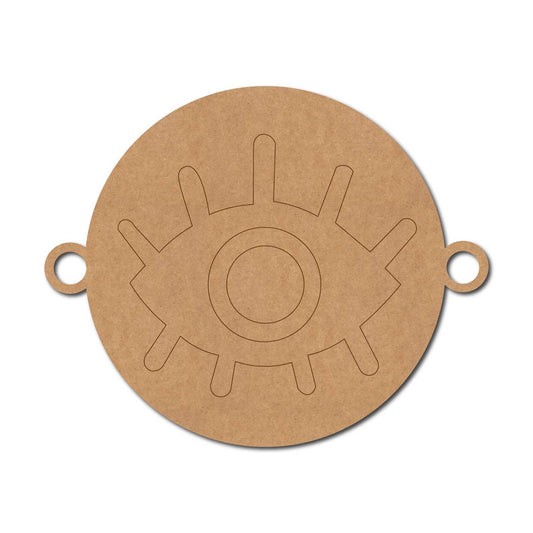 Evil Eye Rakhi Pre Marked MDF Design 1