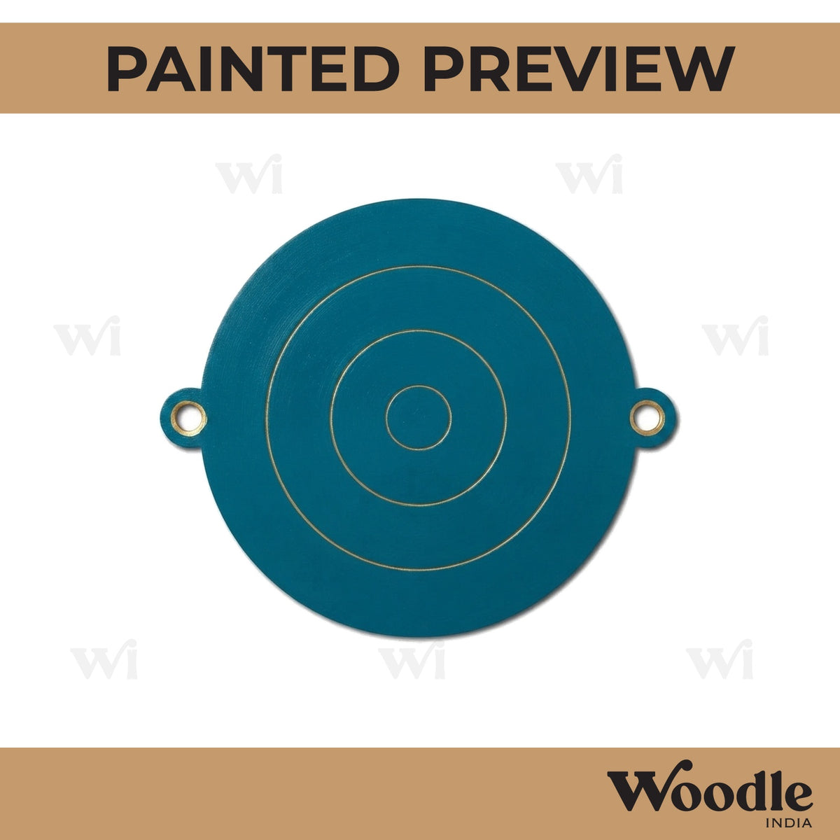 Evil Eye Rakhi Pre Marked MDF Design 2
