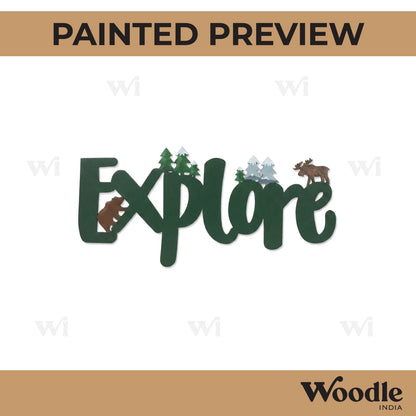 Explore Cutout MDF Design 2