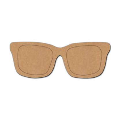 Eye Glasses Cutout Base MDF Design 1