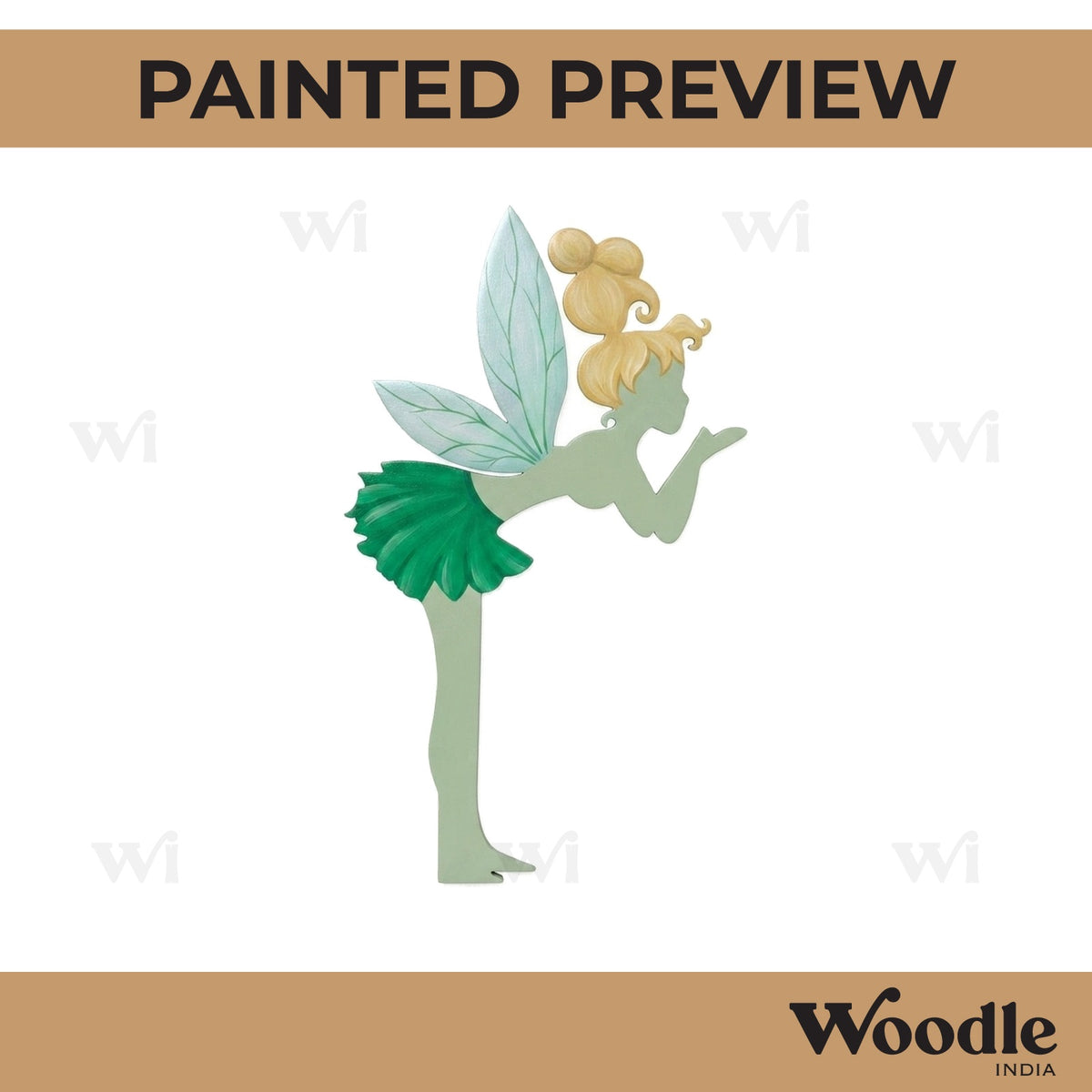 Fairy Cutout MDF Design 2