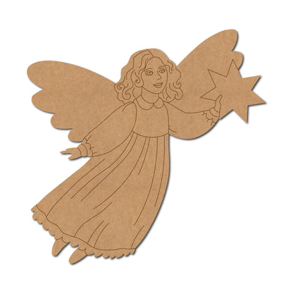 Fairy With Star Pre Marked MDF Design 1