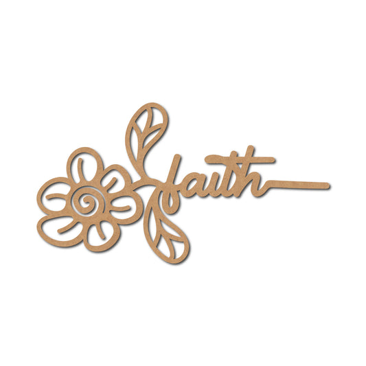 Faith Bookmark MDF Design 1