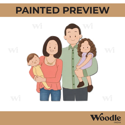 Family Pre Marked MDF Design 1