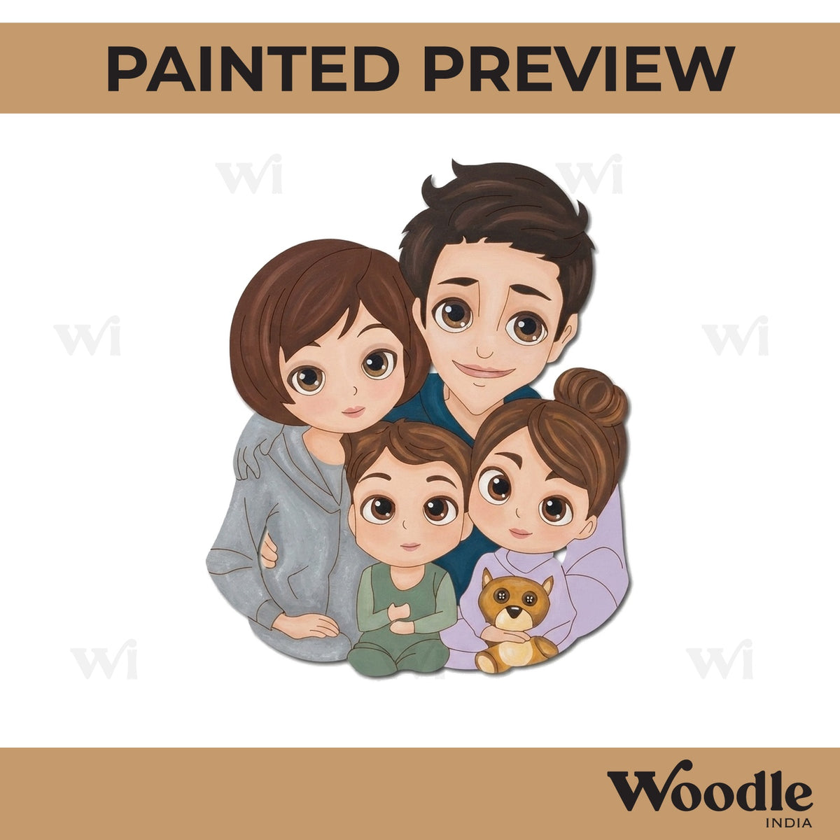 Family Pre Marked MDF Design 11