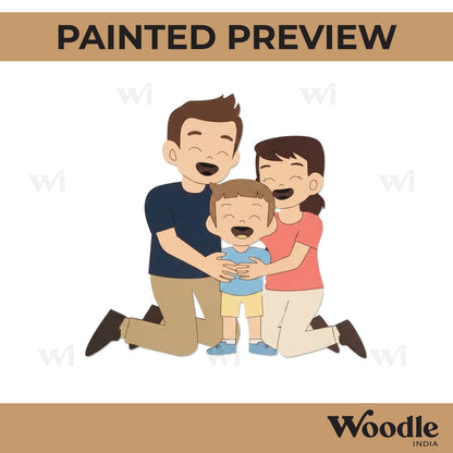 Family Pre Marked MDF Design 3
