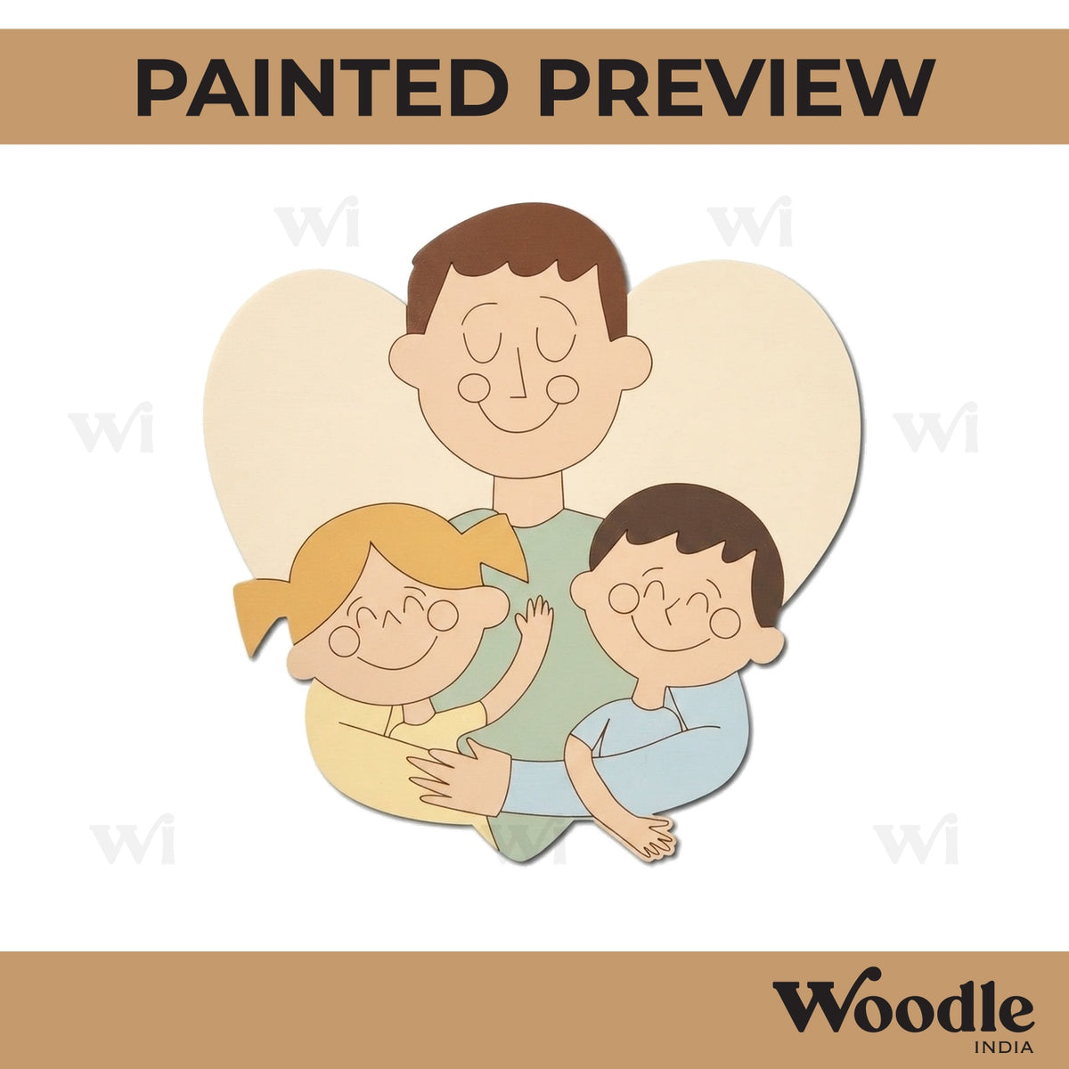 Family Pre Marked MDF Design 4