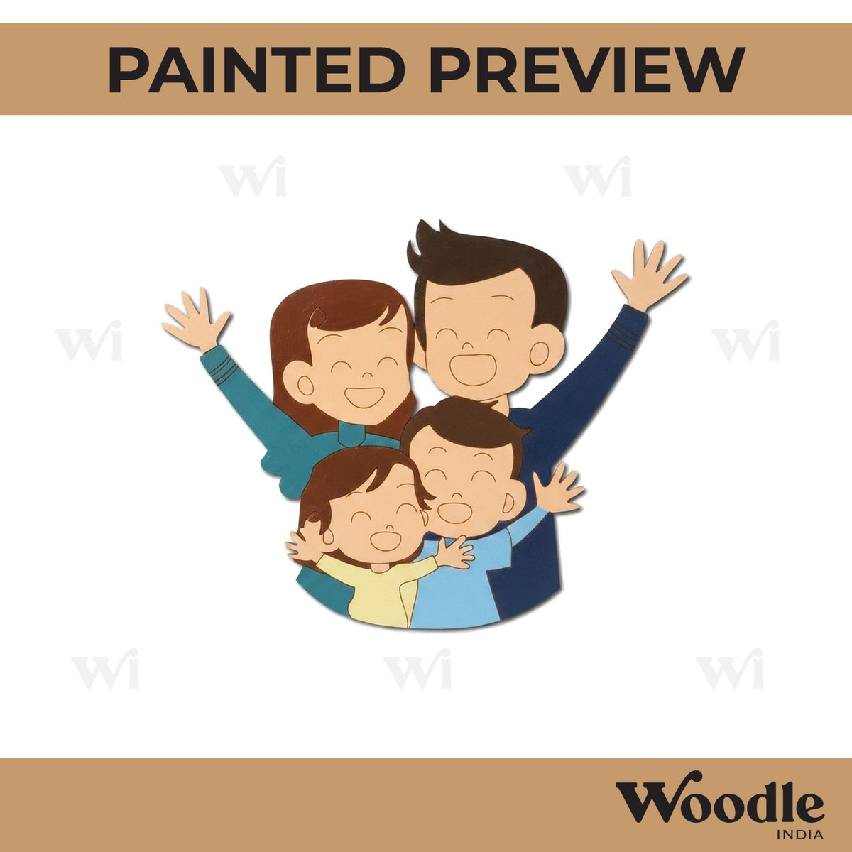 Family Pre Marked MDF Design 5