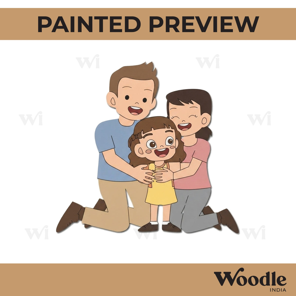 Family Pre Marked MDF Design 6