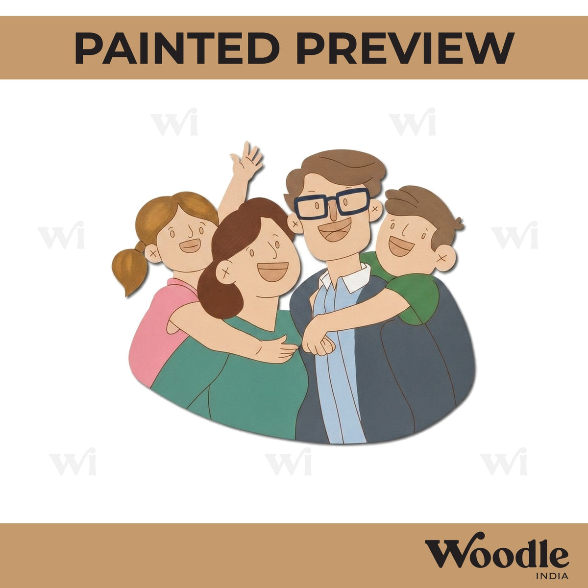 Family Pre Marked MDF Design 7