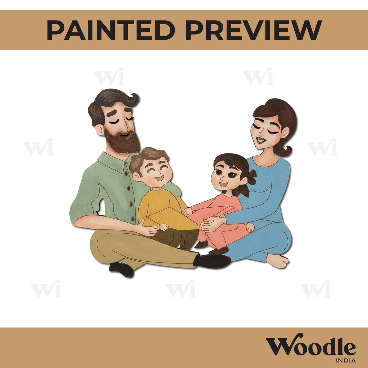 Family Pre Marked MDF Design 8