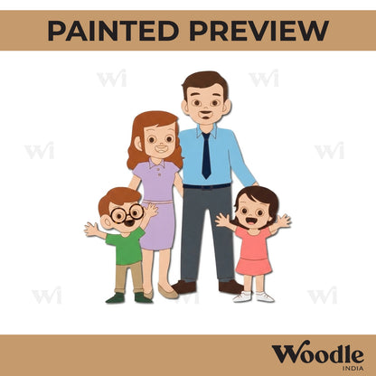 Family Pre Marked MDF Design 9