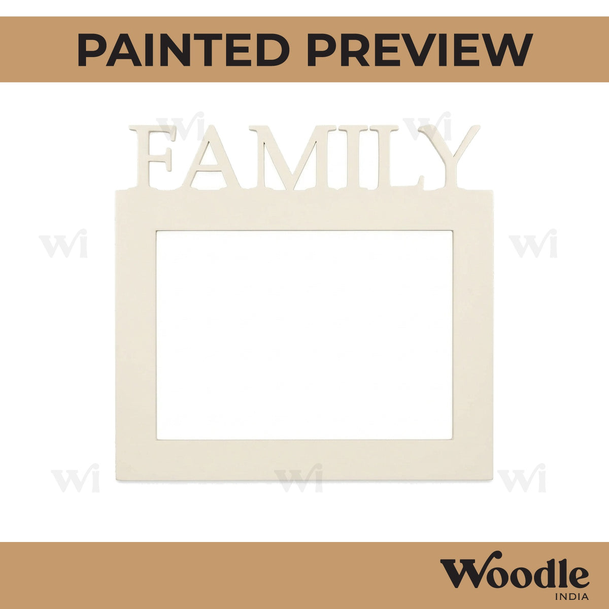 Family Frame MDF Design 1