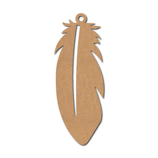 Feather Cutout MDF Design 2