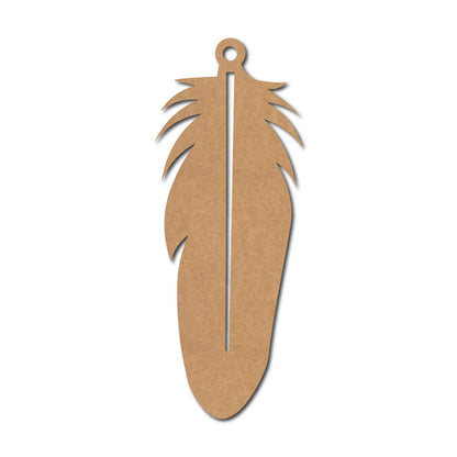 Feather Cutout MDF Design 3