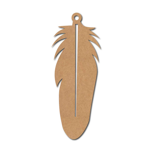 Feather Cutout MDF Design 3