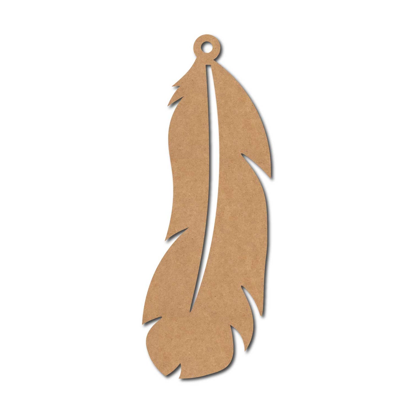 Feather Cutout MDF Design 4