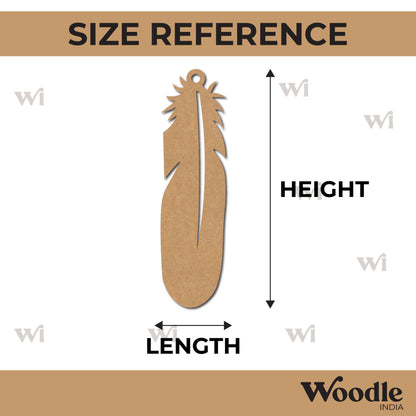 Feather Cutout MDF Design 8