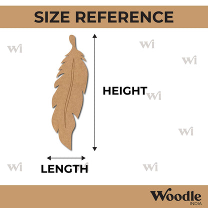 Feather Pre Marked MDF Design 1
