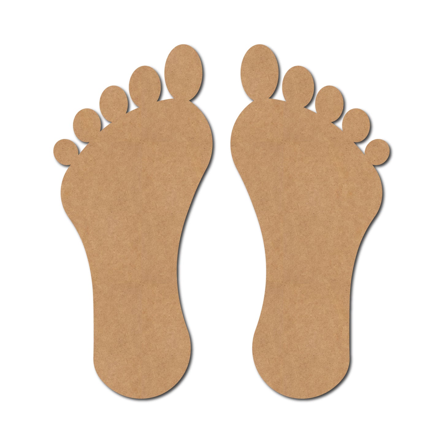 Feet Cutout MDF Design 1