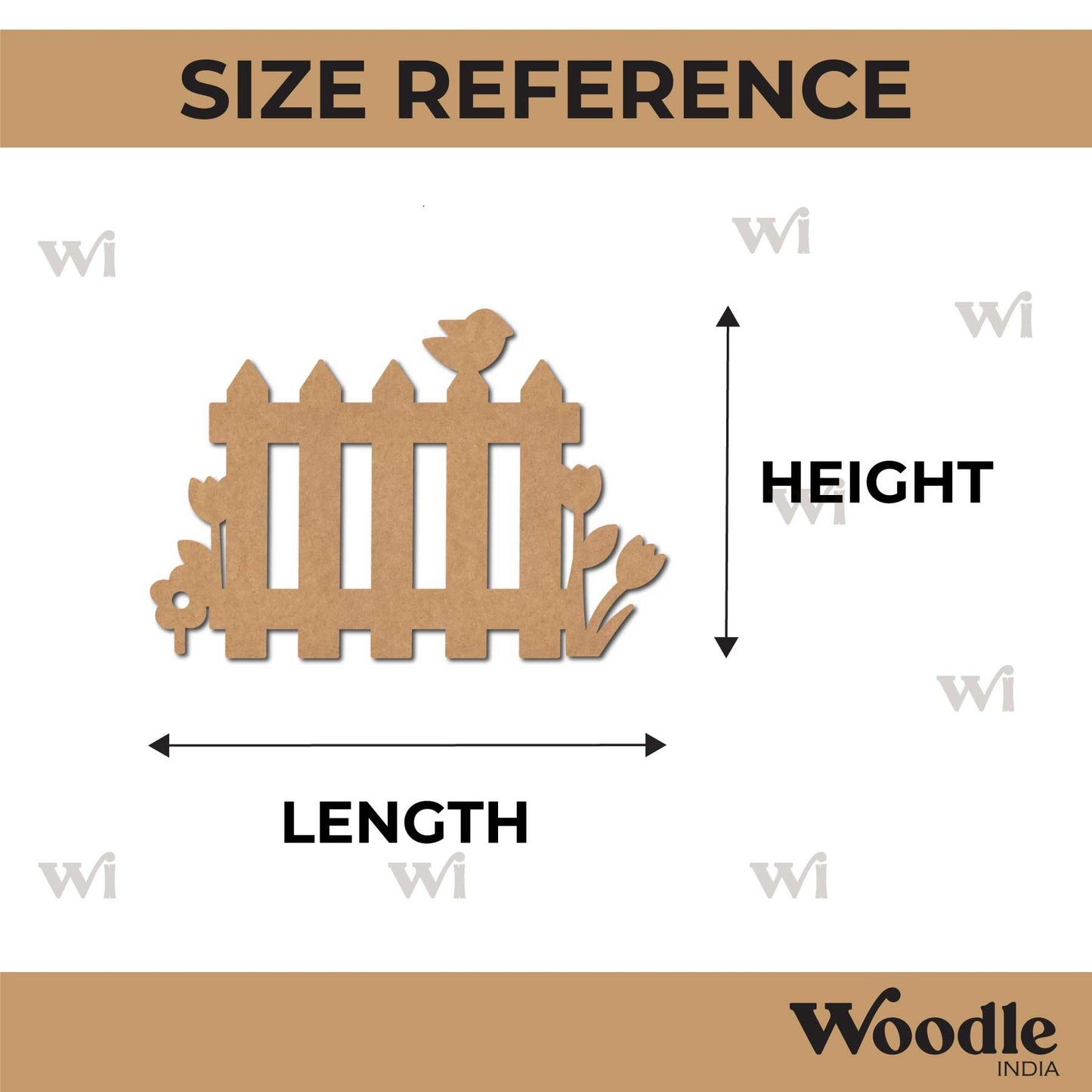 Fence Cutout MDF Design 2