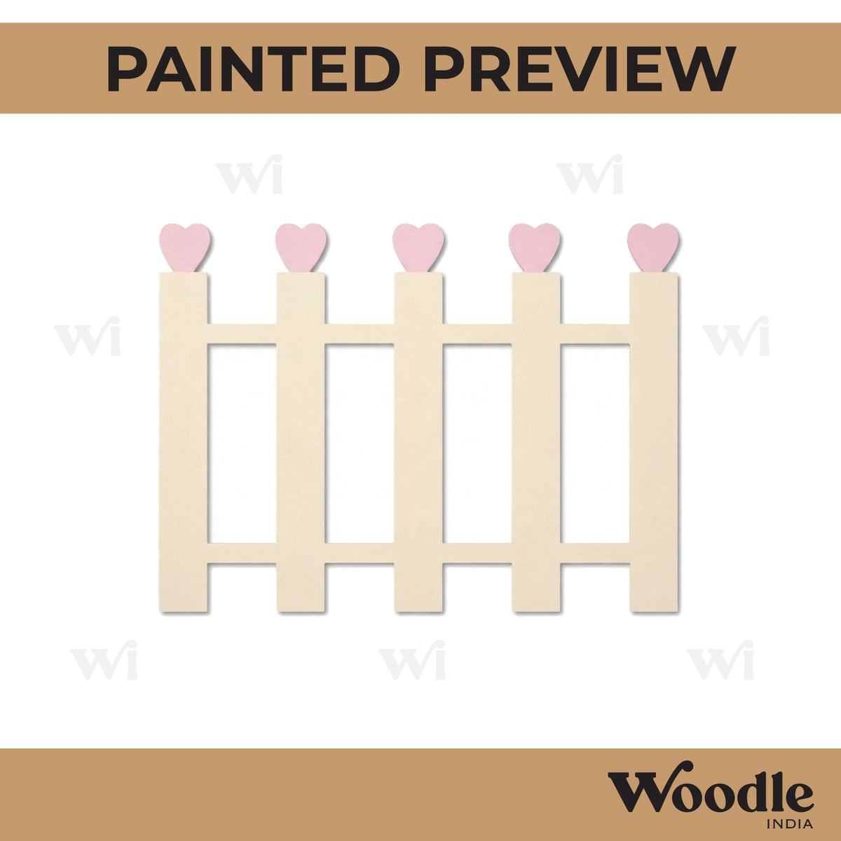 Fence Cutout MDF Design 3