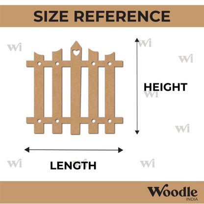 Fence Cutout MDF Design 4