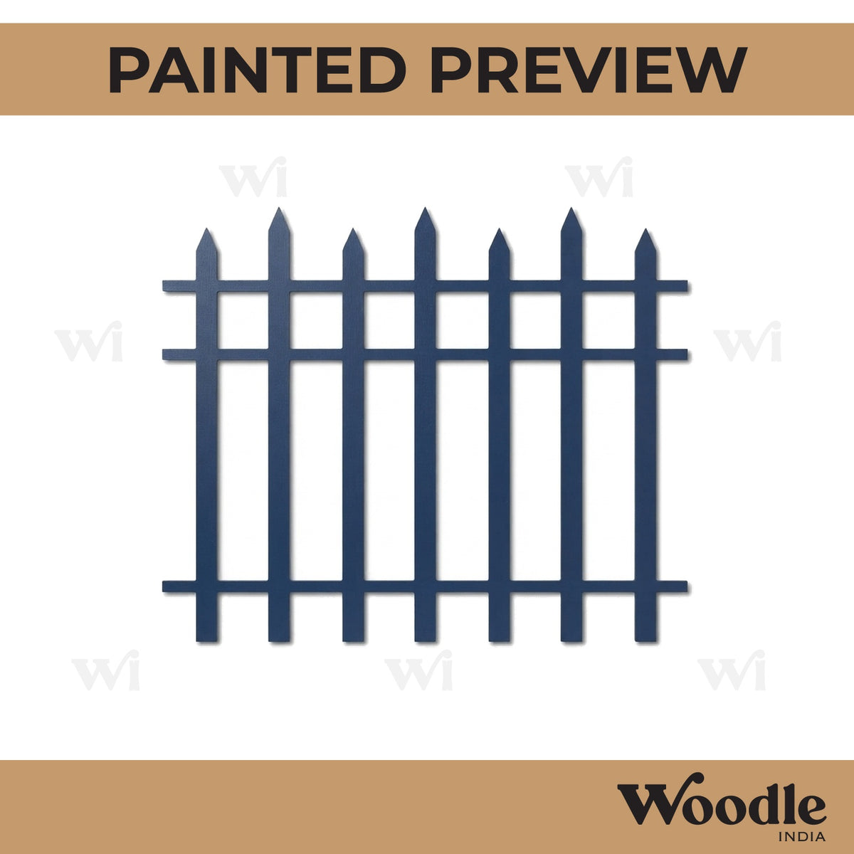 Fence Cutout MDF Design 5
