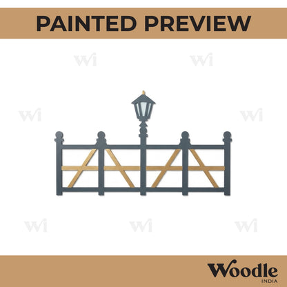 Fence Cutout MDF Design 6