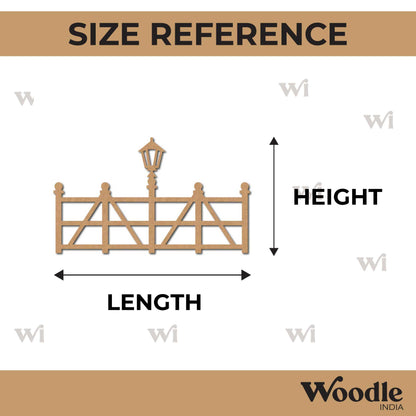 Fence Cutout MDF Design 6