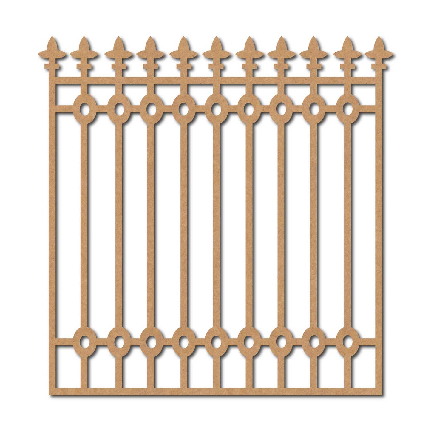 Fence Cutout MDF Design 7
