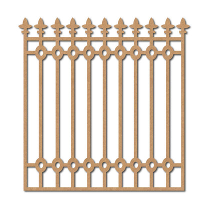 Fence Cutout MDF Design 7