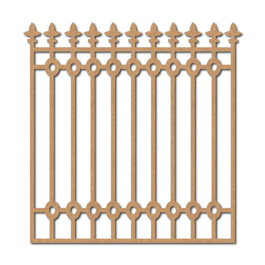 Fence Cutout MDF Design 7