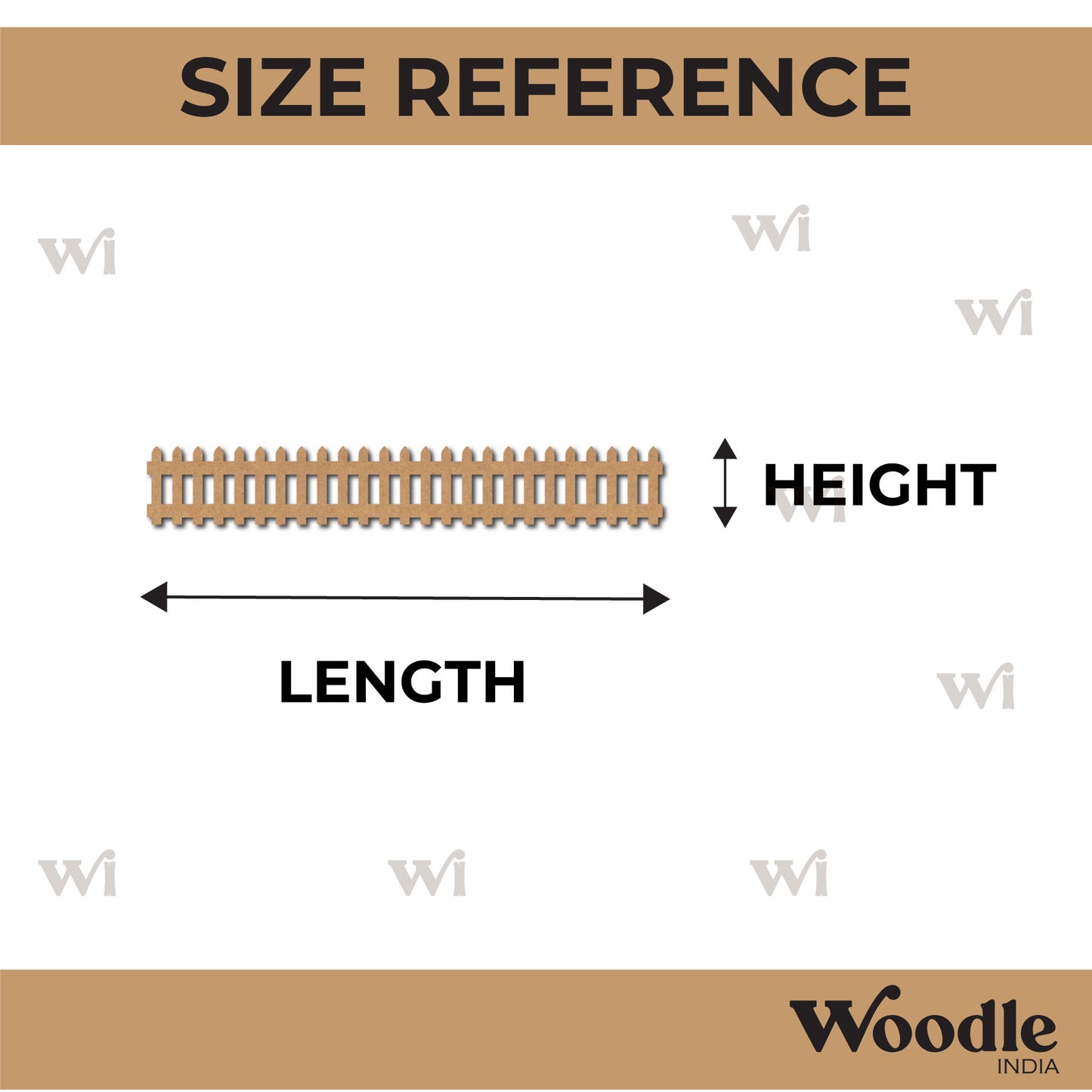 Fence Cutout MDF Design 9