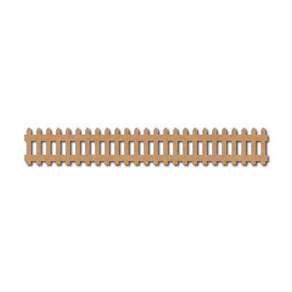 Fence Cutout MDF Design 9
