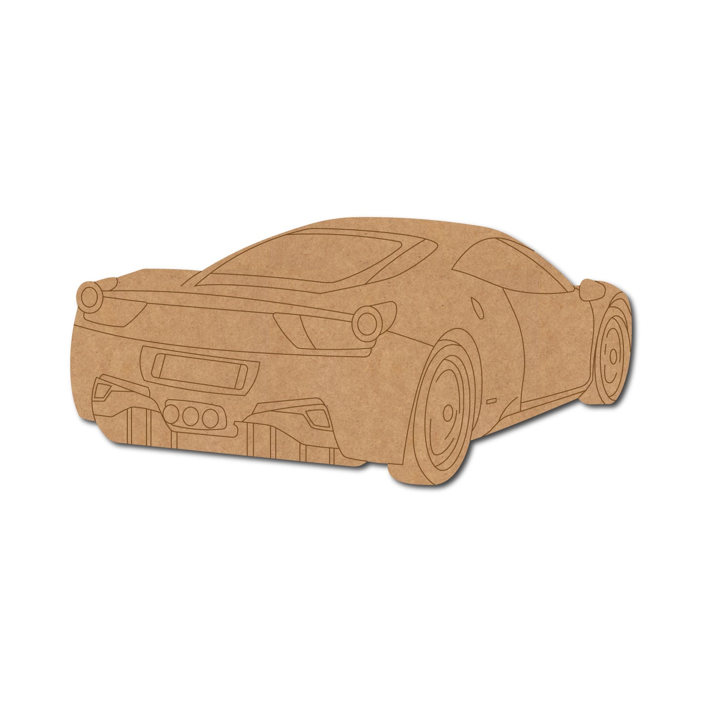 Ferrari Car Pre Marked MDF Design 2