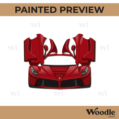 Ferrari Car Pre Marked MDF Design 4